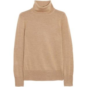 J.Crew Merino wool, fine knit turtle neck sweater